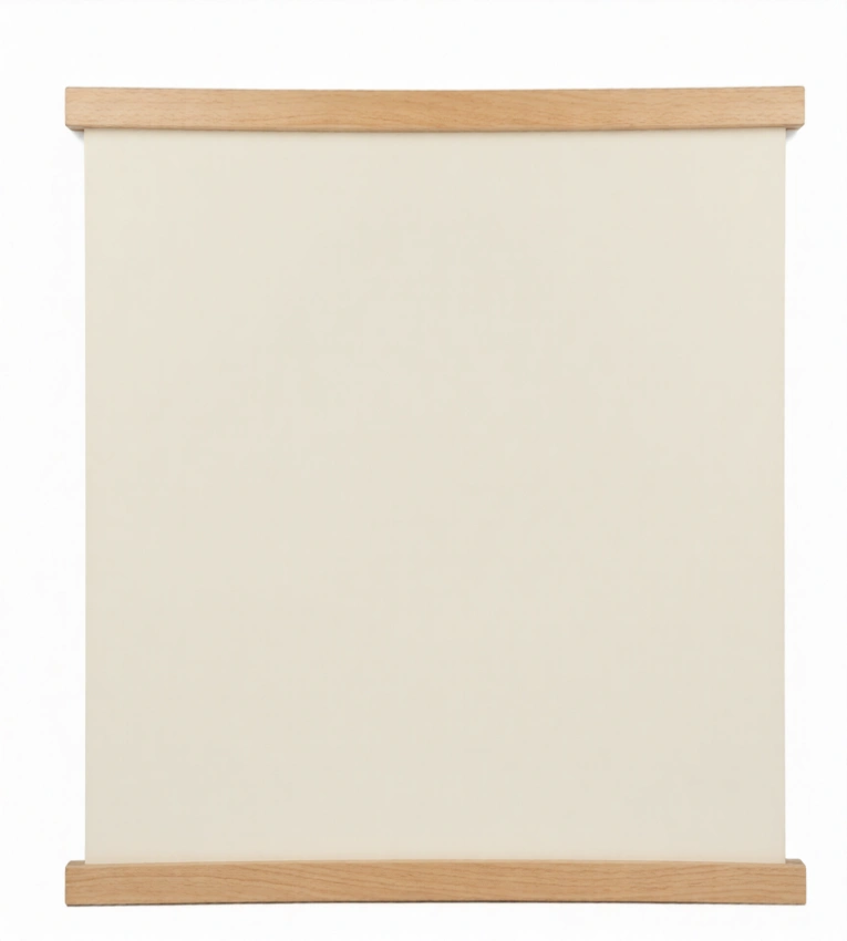 Support en Plastique Magnétique Cadre en Bois A4 – Porte-Affiche Élégant Professionnel